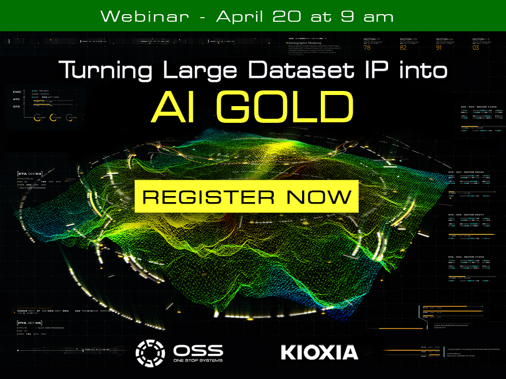 Webinar: Turning Large Dataset IP into AI “Gold”