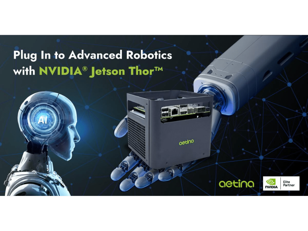 Aetina launches Jetson Thor preview kits to power next-gen robotics and physical AI