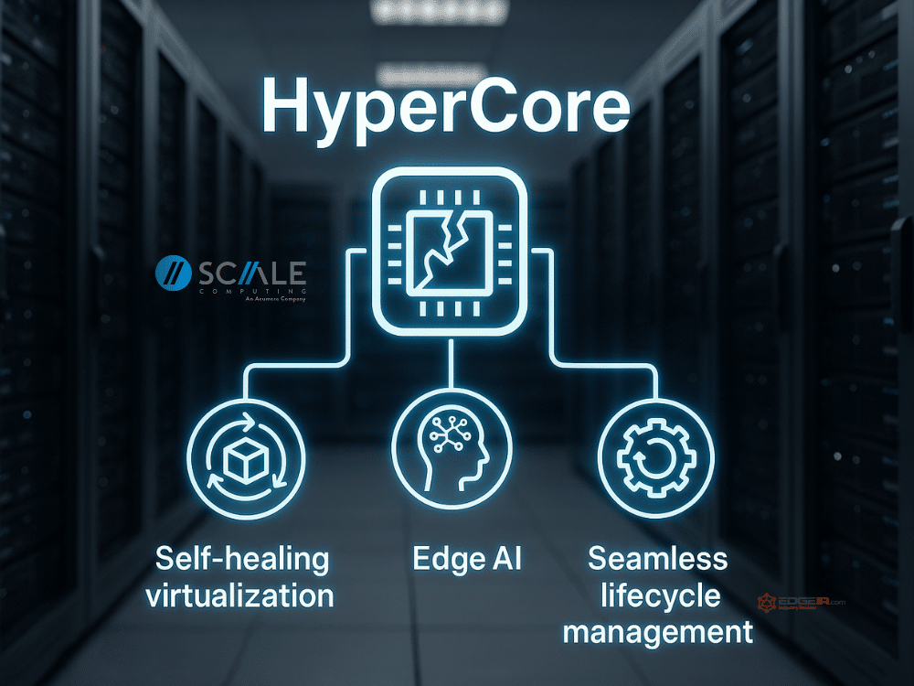Scale Computing expands HyperCore with self-healing virtualization and edge AI support