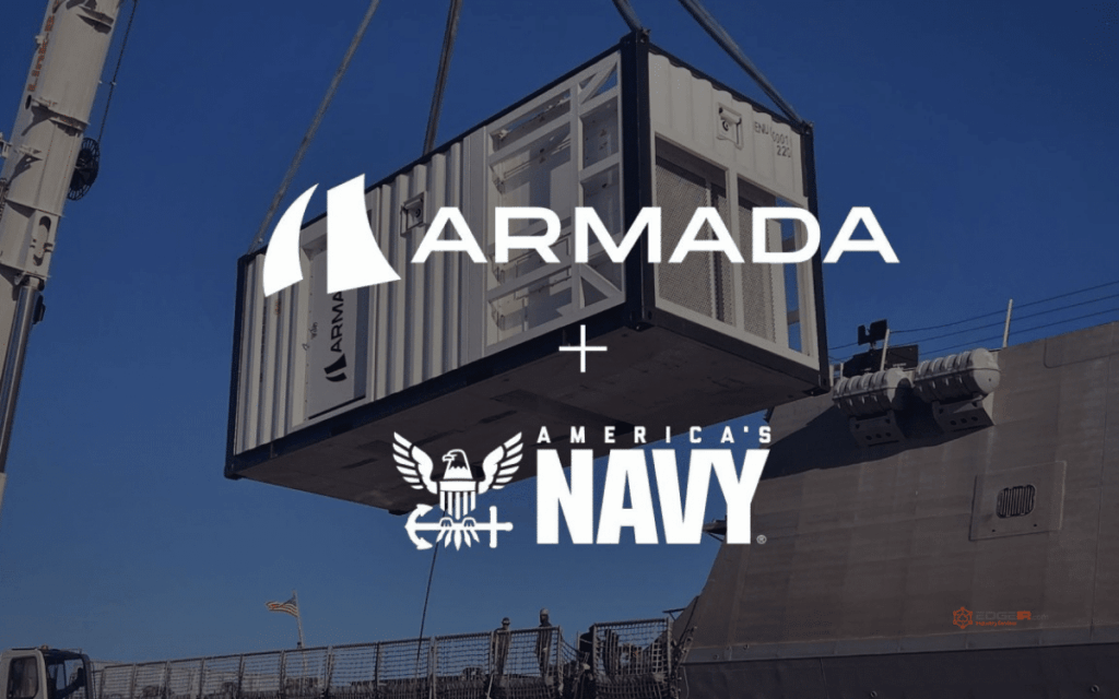 Armada demonstrates real edge compute capability in contested maritime environments