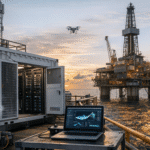 Armada on Oil Rig Aker BP